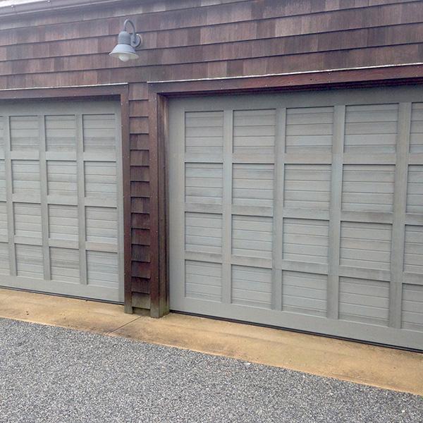 Porte di garage in alluminio su misura